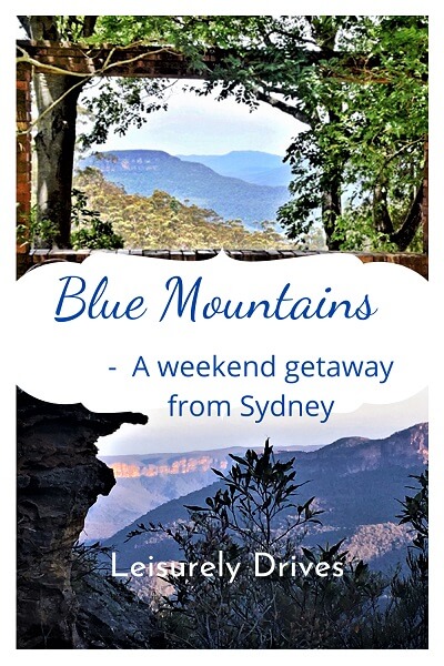 Blue Mountains in NSW, Australia