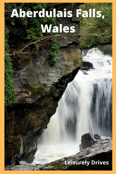 Aberdulais Falls in Neath, Wales, UK