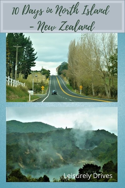 Rotorua in North Island, New Zealand