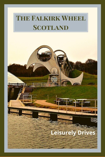 The Falkirk Wheel in Western Scotland, UK