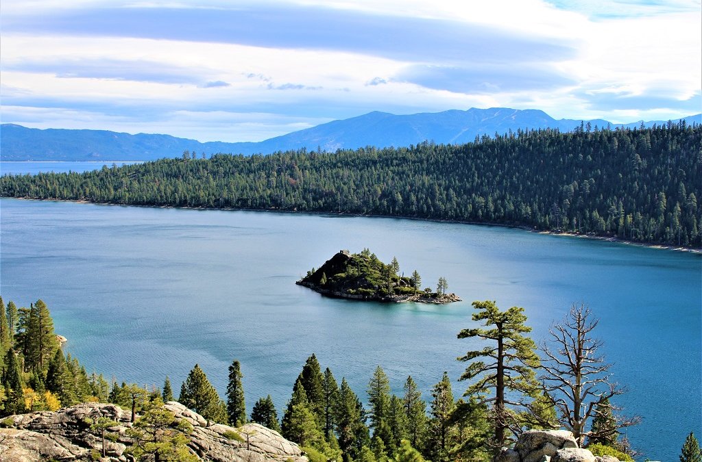 Lake Tahoe in California, USA