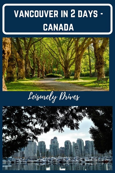 Vancouver city and Stanley Park, Canada
