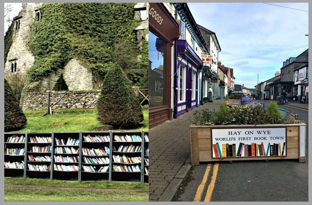 Hay on Wye images in Wales, UK