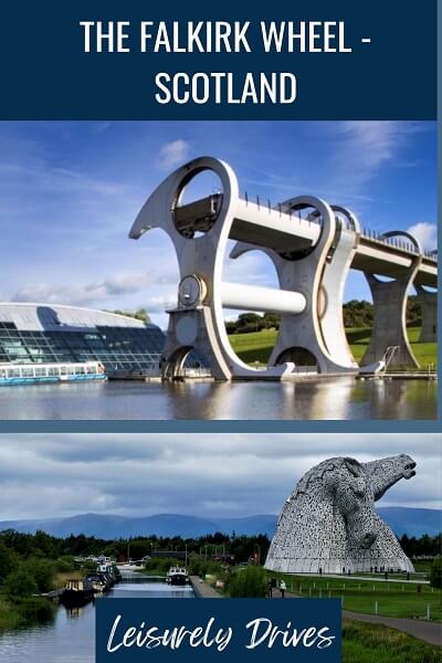 The Falkirk Wheel and the Kelpies