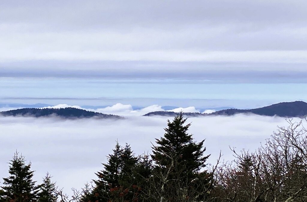 View from Mount Michelle, North Carolina