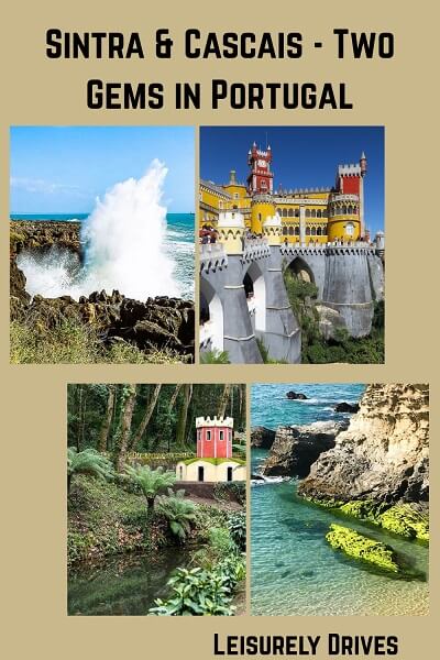 Images of Sintra and Cascais in Portugal