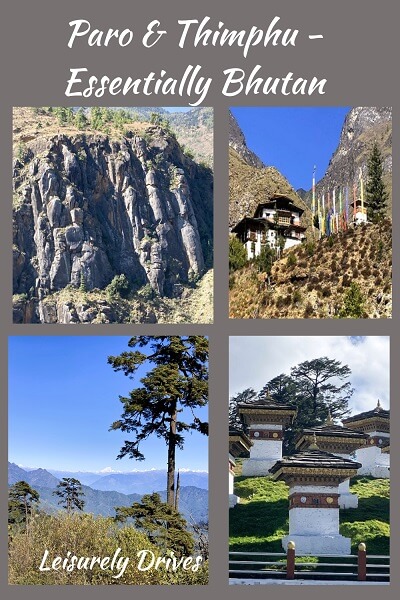 Images from Paro and Thimphu in Bhutan
